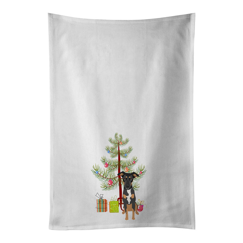 Ensemble de 2 serviettes de cuisine Rottweiler