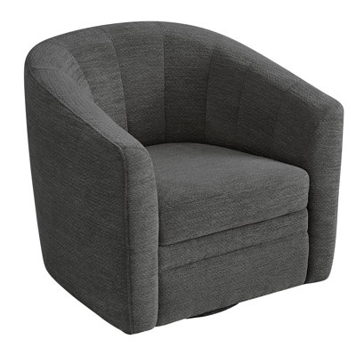 Eucalyptus Swivel Barrel Chair