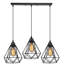 Carnbrock 3 - Light Black Kitchen Island Pendant-338759691