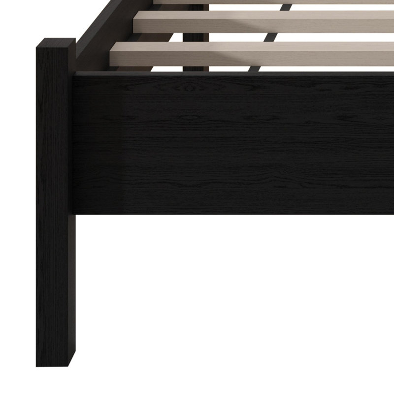 Branford Twin Platform Bed, Twin, Black
