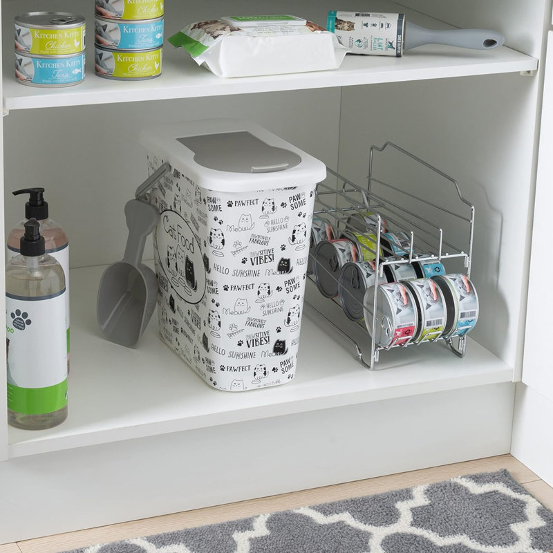 24 Lb. Polypropylene Food Storage Container