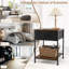 Anisha 40 cm W Bedside Table