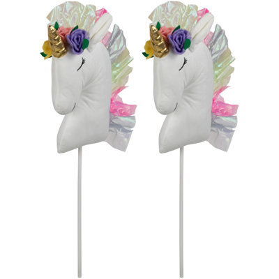 Ensemble de 2 choix de licorne en peluche 24 po