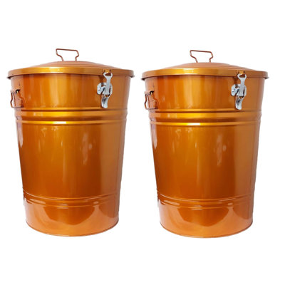 Verona Steel Kitchen Trash Can