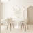 31.5" White Round Dining Table