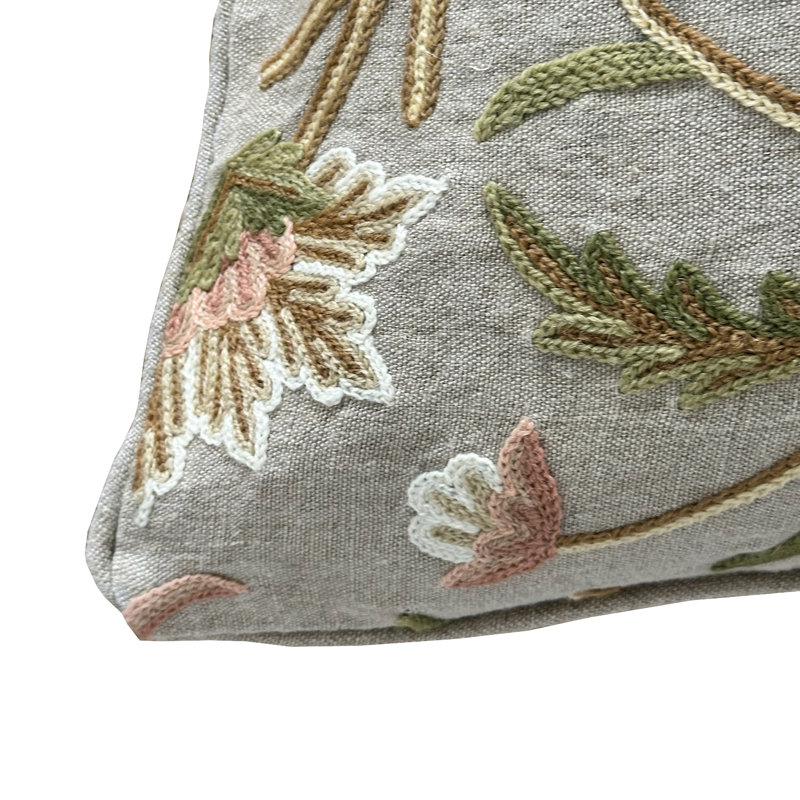 Blush Bloom Pillow Cover & Insert, Rectangle