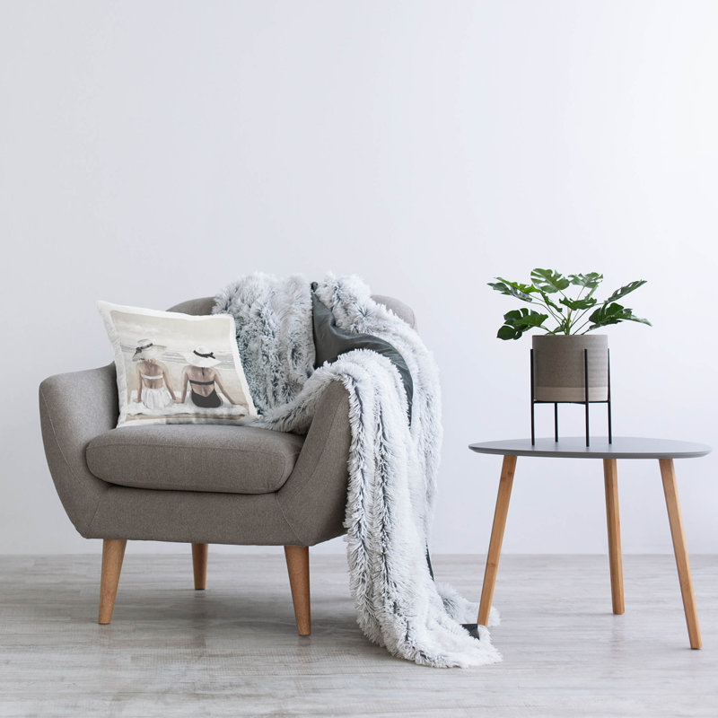Polyester Throw Square Pillow Cover & Insert