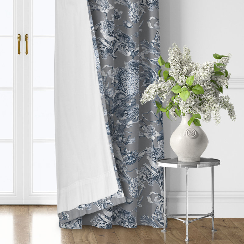Ensemble de 2 rideaux en coton Alexandrie, L 20 po x L 108 po