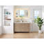 Ensemble de meuble-lavabo double 54 po en chêne naturel avec miroir Cerrito-1155162103