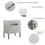 Meuble-lavabo simple avec plateau en céramique Eurania-1318098273