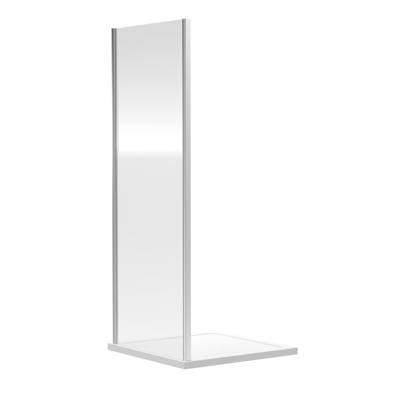 Rene Side Panels Quadrant Shower Enclosure, 185cm H x 78cm W x 78cm D