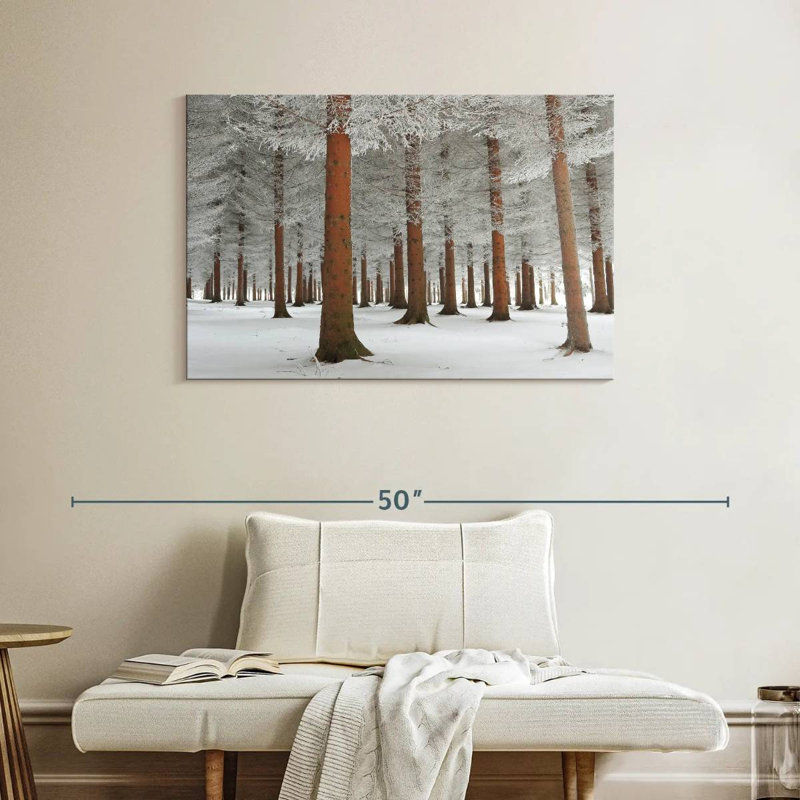 Harnek Nature en blanc, H 26 po x l 39 po