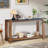 59.8'' Solid Wood Top Console Table-846319210