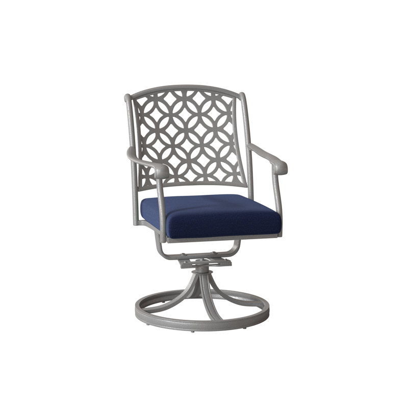 Casa Outdoor Dining Armchair, Pewter, Sesame