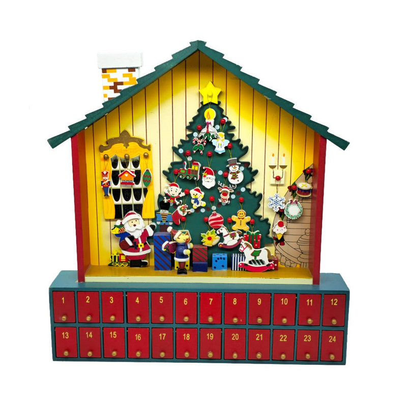 Calendrier de l'Avent du Père Noël atelier F07M14-3-Y01714