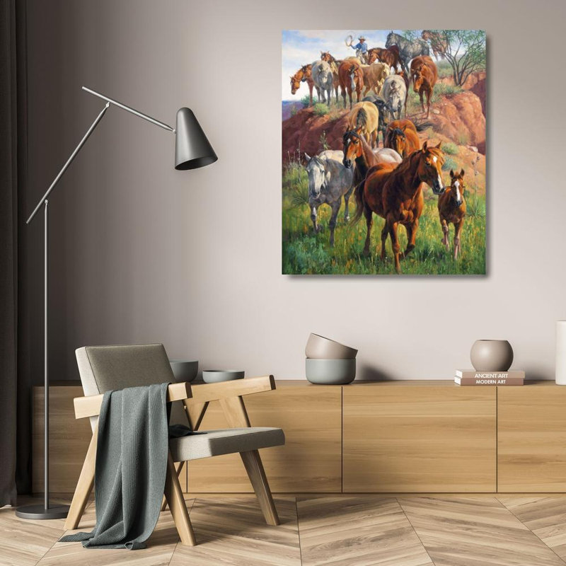Art sur toile tendue Art Gallery par Sorenson, Jack, H 23 po x l 20 po