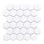 HoneyComb 12" x 12" Porcelain Mosaic Wall & Floor Tile-63332384