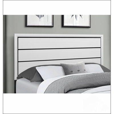 Lit double blanc Matériau robuste, durable, moderne et simple, respectueux de l'environnement, facile à installer