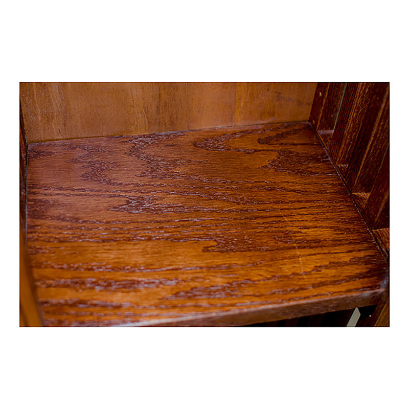 Deveraux Bookcase, Dark Oak, 84" H x 30" W x 12" D