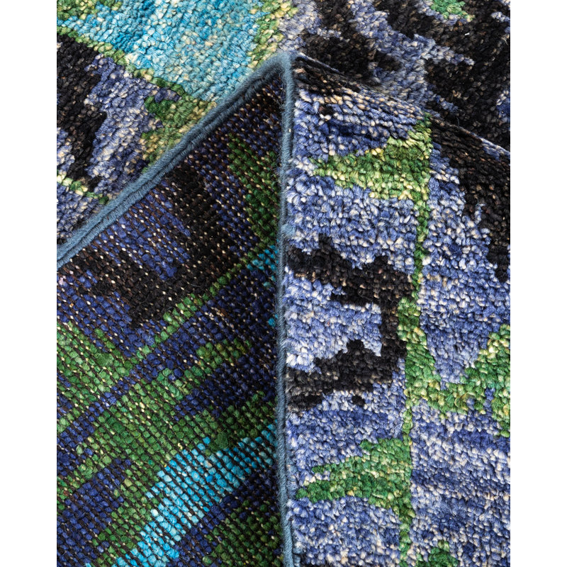 Contemporary One-of-a-Kind Runner 2'7" X 10'3" Area Rug
