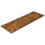 Overdyed Hand-Knotted Wool Modern-Contemporary Gold Runner 2' 7" x 7' 10"