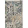 Tapis ivoire / bleu Christa