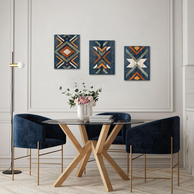 3 Piece Wrapped Canvas Wall Art