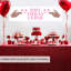 Bannières / enseignes de la Saint-Valentin