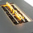 Rectangular Propane Fire Pit Table With High Output, Push - Button Start, And Weather Design 48 Inch Table, Lightweight Concrete, 50000 , Adjustable Flame