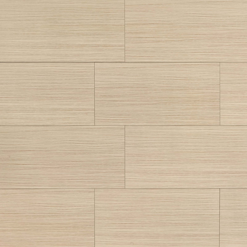 Carreau de porcelaine raffiné 12 po x 24 po, Sable mat