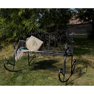 Eunice Iron Outdoor Bench