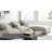 Solace 3-Piece Modular Upholstered Fabric Sofa-101704608