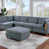Tissu gris acier est en rupture de stock