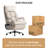 Modern Dual Motor Electric Executive Reclining Office Chair with Footrest – Wide Ergonomic Seat in Sleek PU Leather for Home & Work-1105215074