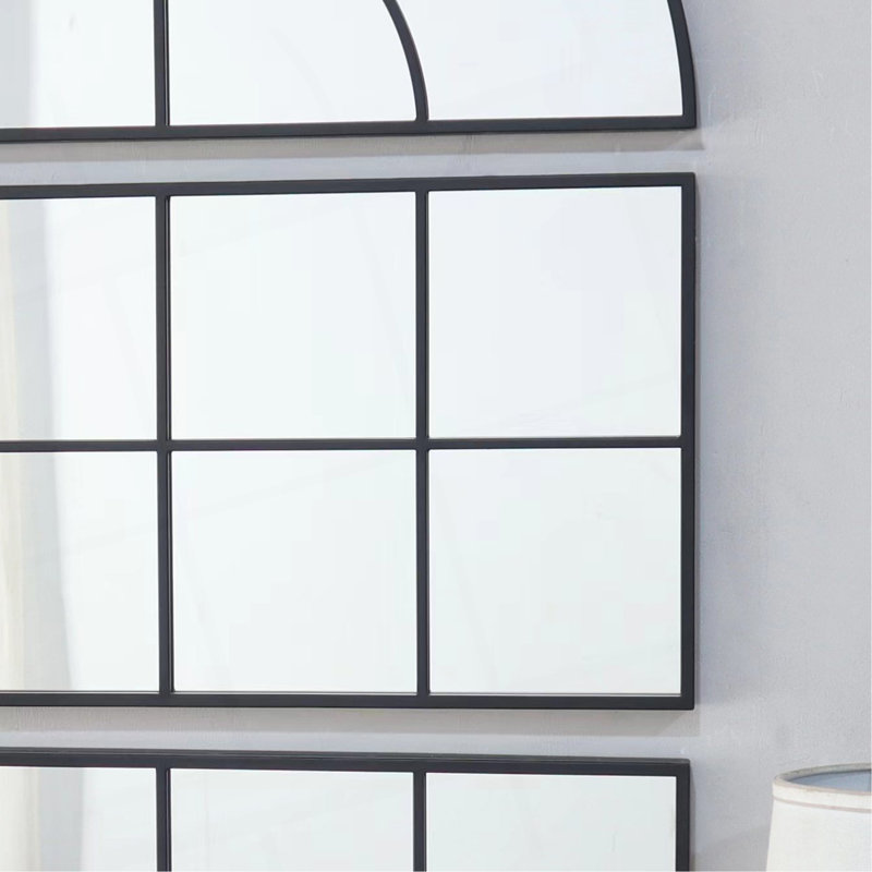 Grand miroir mural 30 "x 45" à trois sections séparées