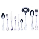 Venere Flatware Set - 75 Pieces - Ice Gold