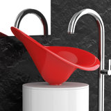 Calla Lilly 18.1'' L Bathroom Sink