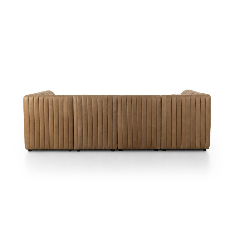 Augustine Dining Banquette U Shape -Palermo Drift, 31.5" H x 106" W x 66.5" D