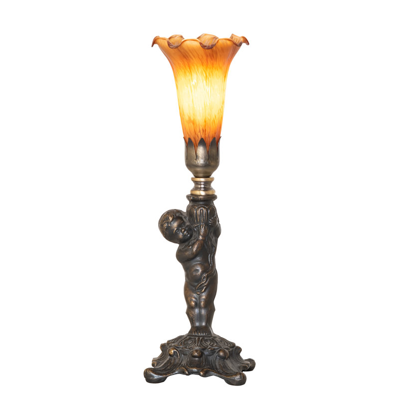 Torchiere Table Lamp, Amber