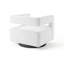 Fauteuil pivotant en velours Booth Performance-2066939161