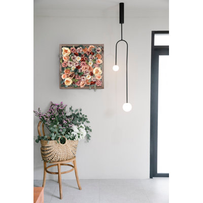 56cm Faux Flowering Plant