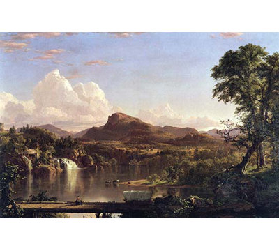 « new england scene » par frederic edwin, reproduction de photo