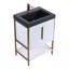  Meuble-lavabo moderne avec plateau en gel acrylique noir Serenity-375953117-375953115-375953095