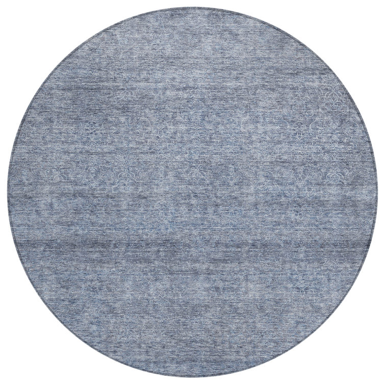 Machine Washable Indoor/Outdoor Chantille ACN1163 Sky Rug