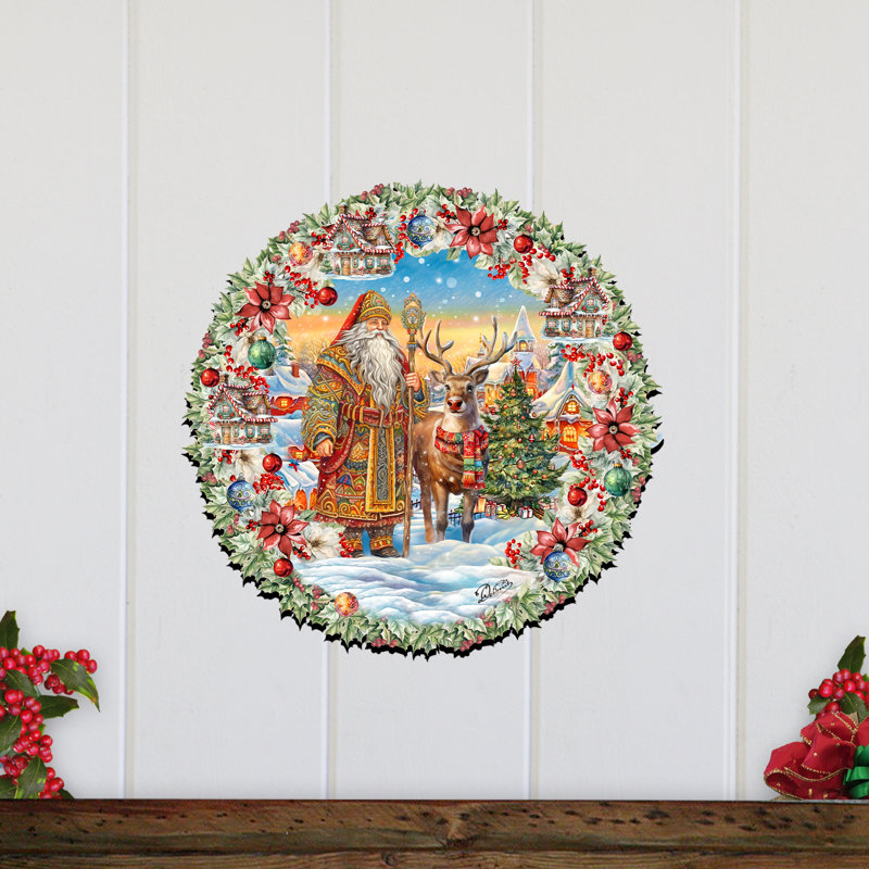 Décoration murale Domenica Santa's Magical Cottage