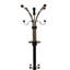 73" Tall Coat Rack With Wood And - Multicolor, For Storage, 22.52" Diameter, Accommodates Coats, Jackets, Hats, Scarves Hanging Stand Stable Holds Scarves, Hats