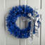 Couronne de Noël artificielle pré-éclairée avec guirlande de Noël - 24 po - lumières claires-106854118