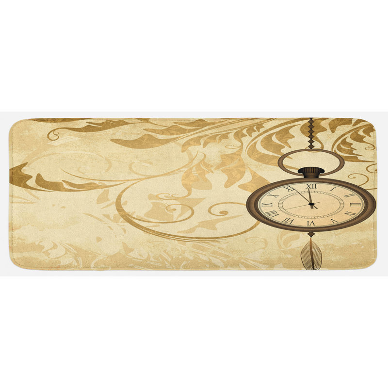 Traditional Polyester Kitchen Mat