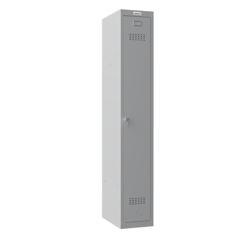 Metal 1 - Tier 30cm with Dial / Combination, Grey, Key