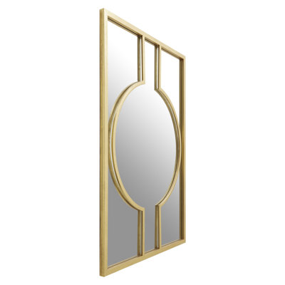 Lewistown Metal Flat Wall Mirror